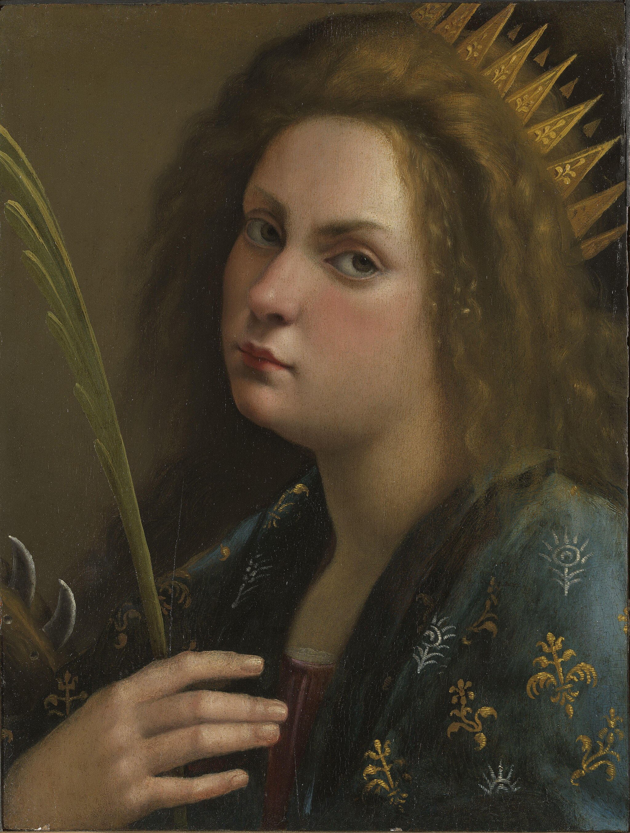 Self-Portrait as Saint Catherine of Alexandria